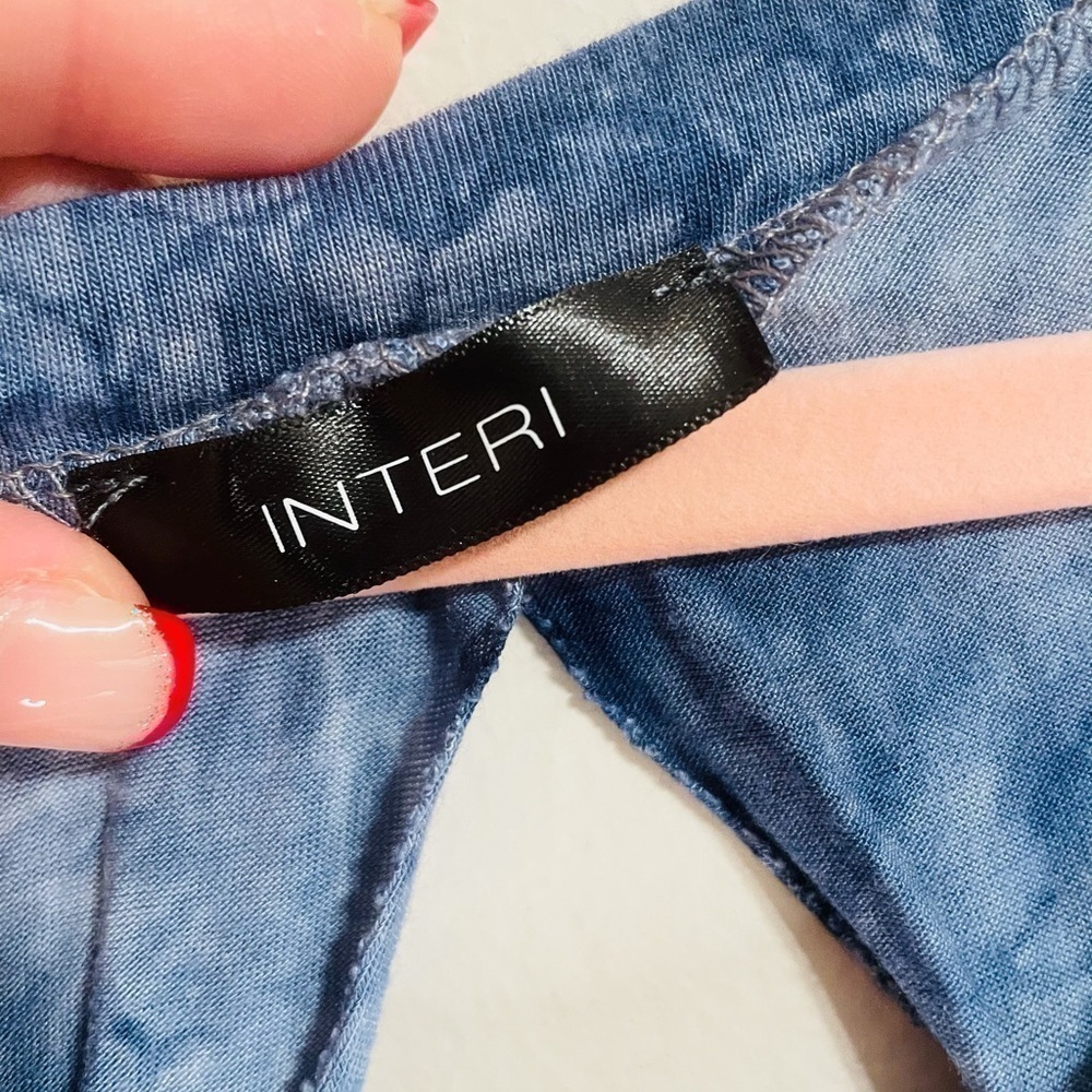 Interi Open Back Pattern Gym Top - image 5